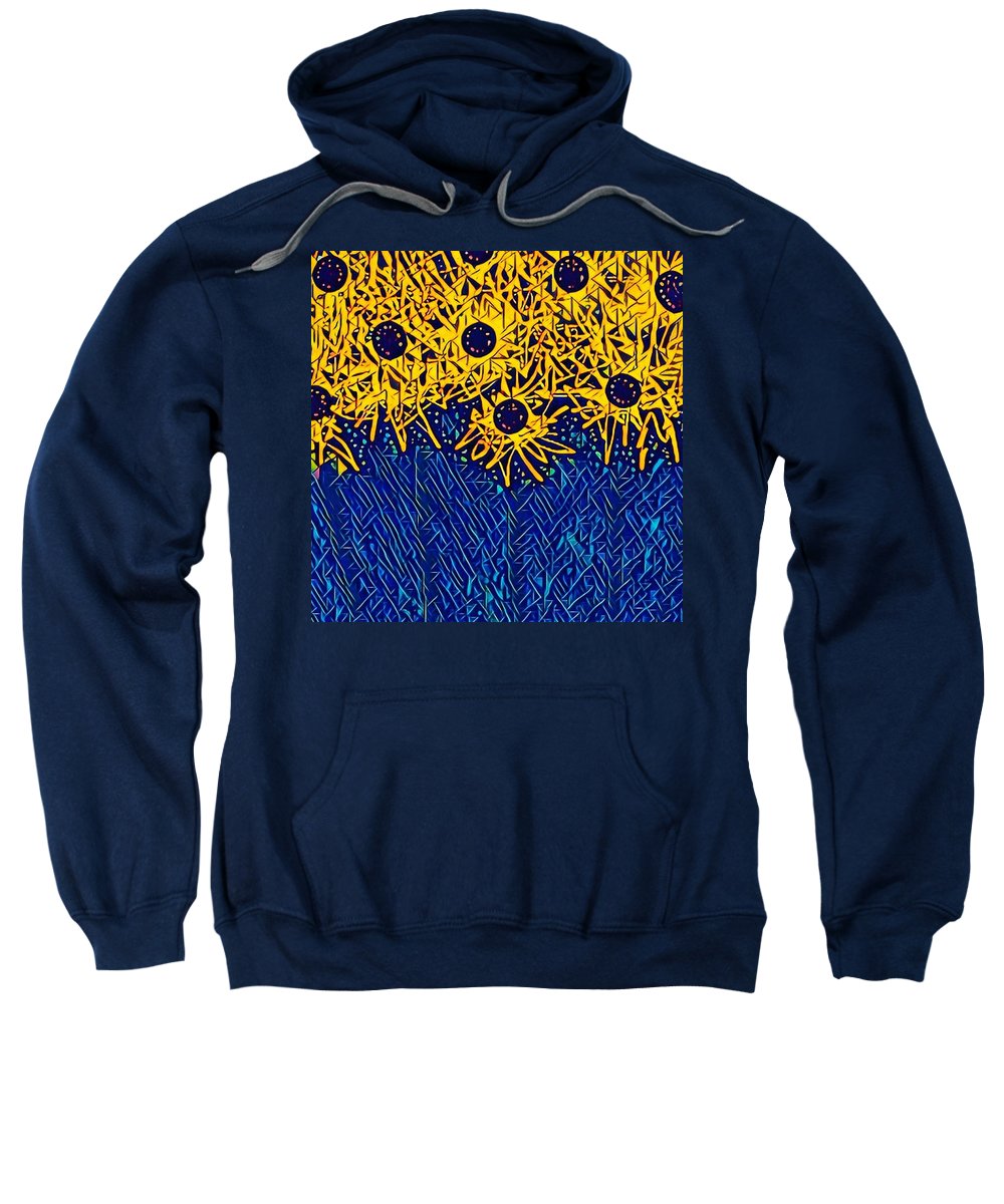 Abstracted Asteraceae - Sweatshirt
