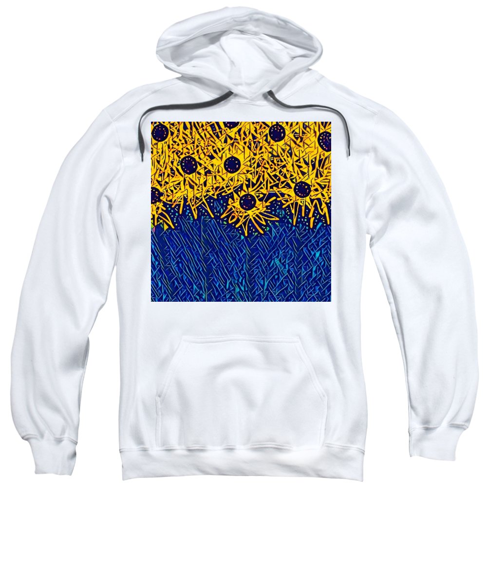 Abstracted Asteraceae - Sweatshirt