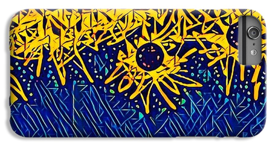 Abstracted Asteraceae - Phone Case