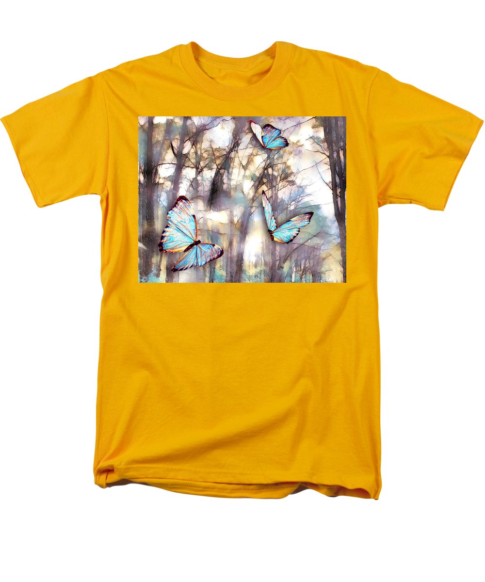 Butterflies Fly - Men's T-Shirt  (Regular Fit)