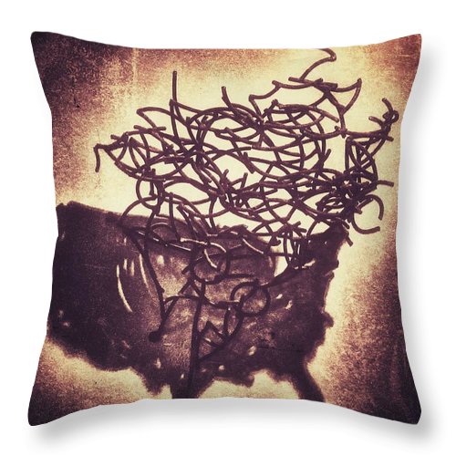 Chaos in the US - Throw Pillow