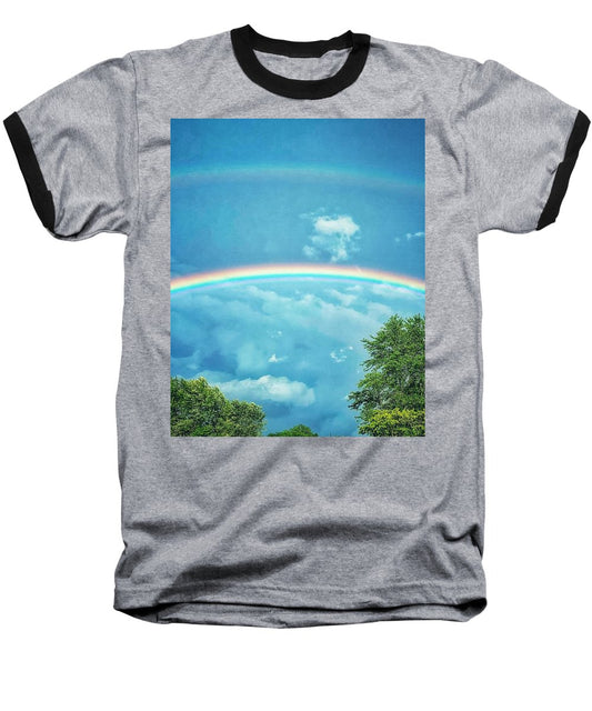 Double Rainbow - Baseball T-Shirt