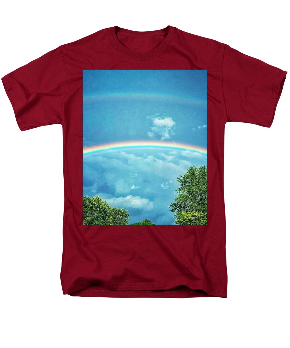 Double Rainbow - Men's T-Shirt (Regular Fit)