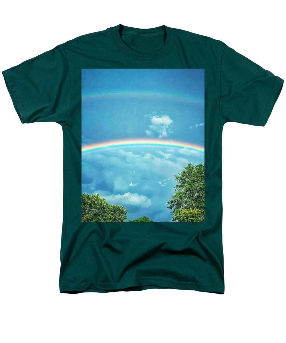 Double Rainbow - Men's T-Shirt (Regular Fit)