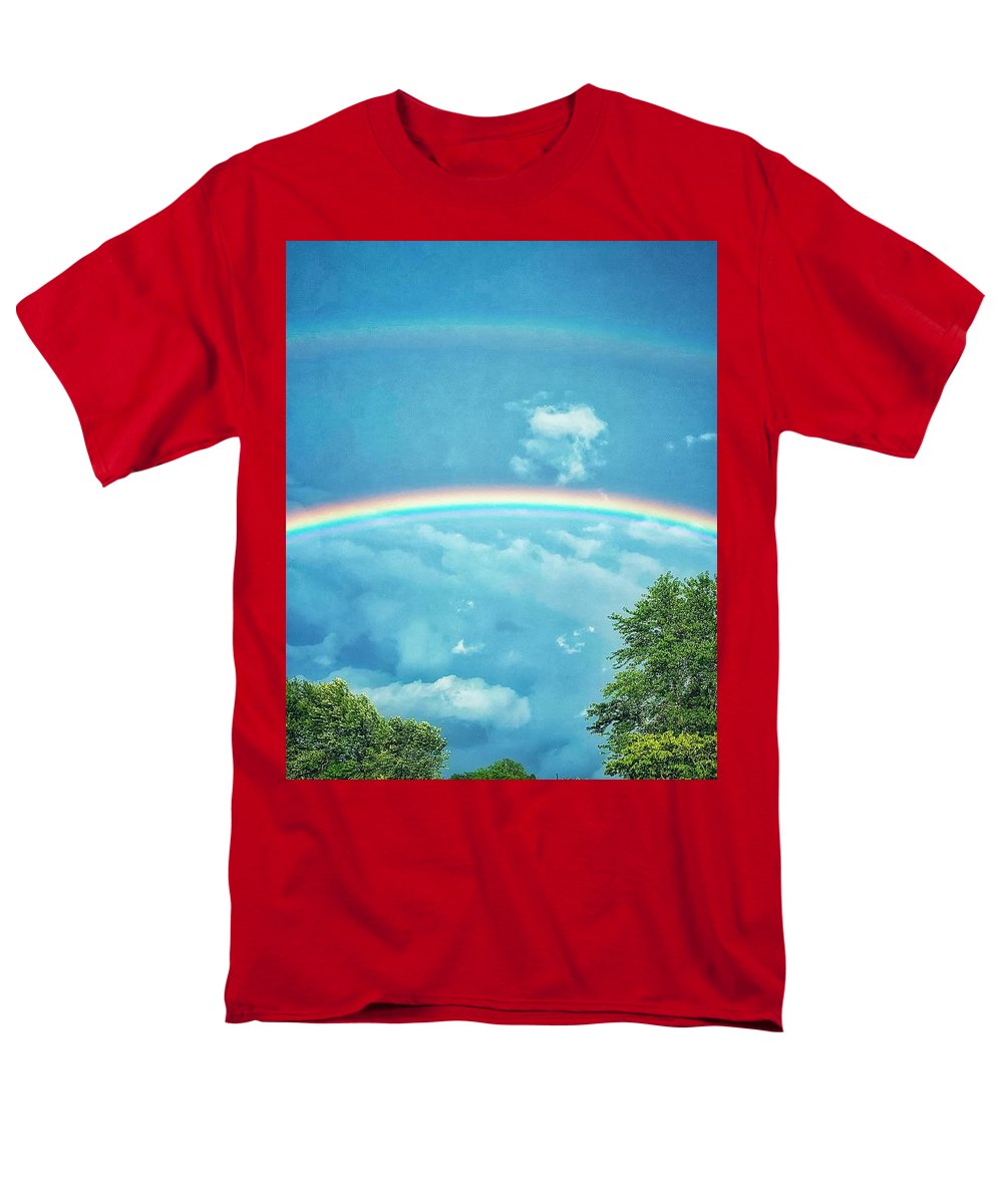 Double Rainbow - Men's T-Shirt (Regular Fit)