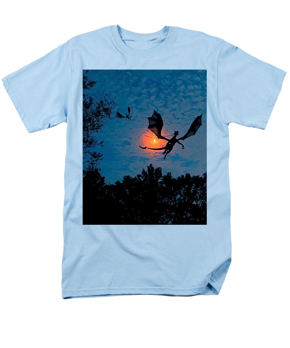 Dragon Night - Men's T-Shirt (Regular Fit)