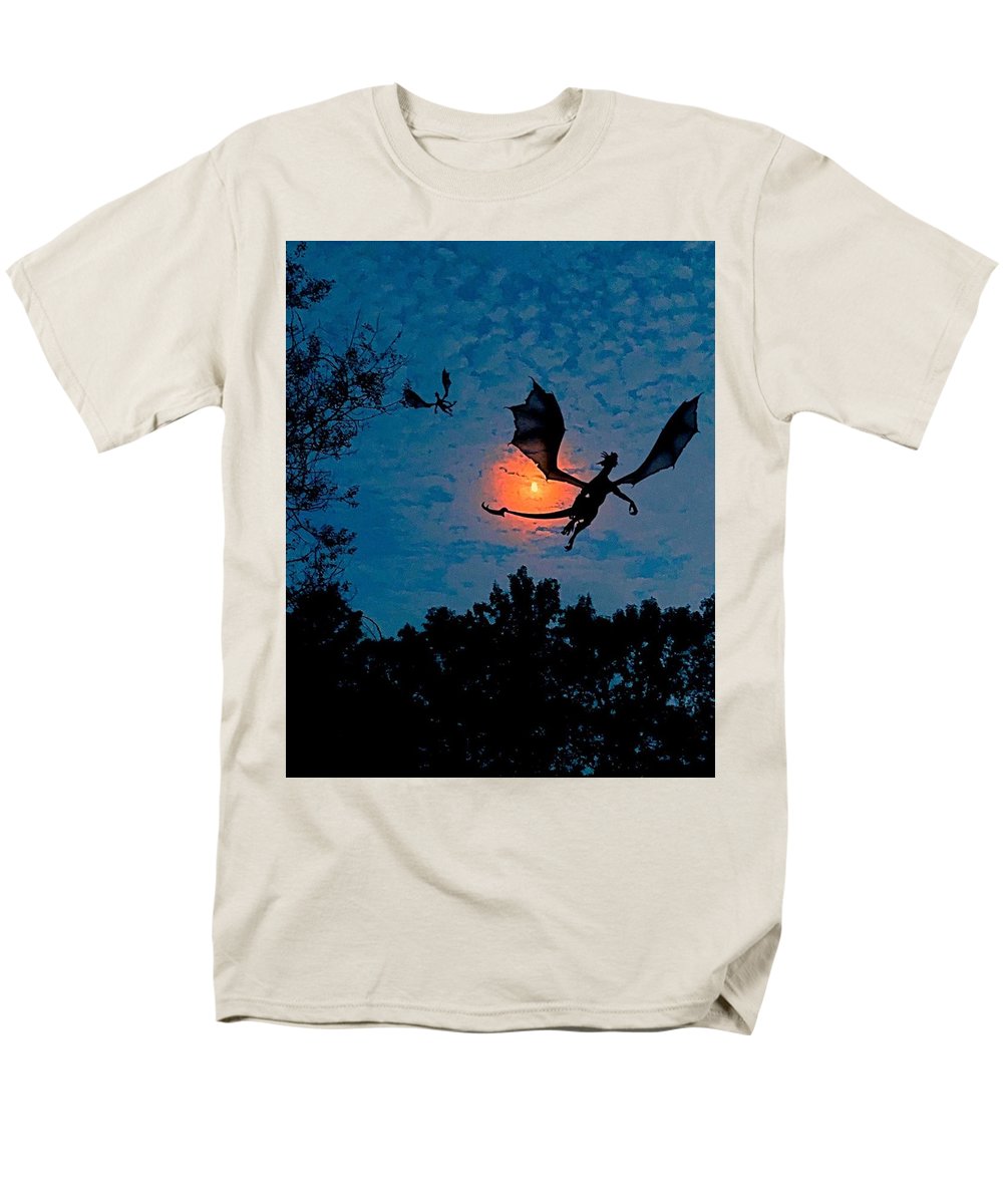 Dragon Night - Men's T-Shirt (Regular Fit)
