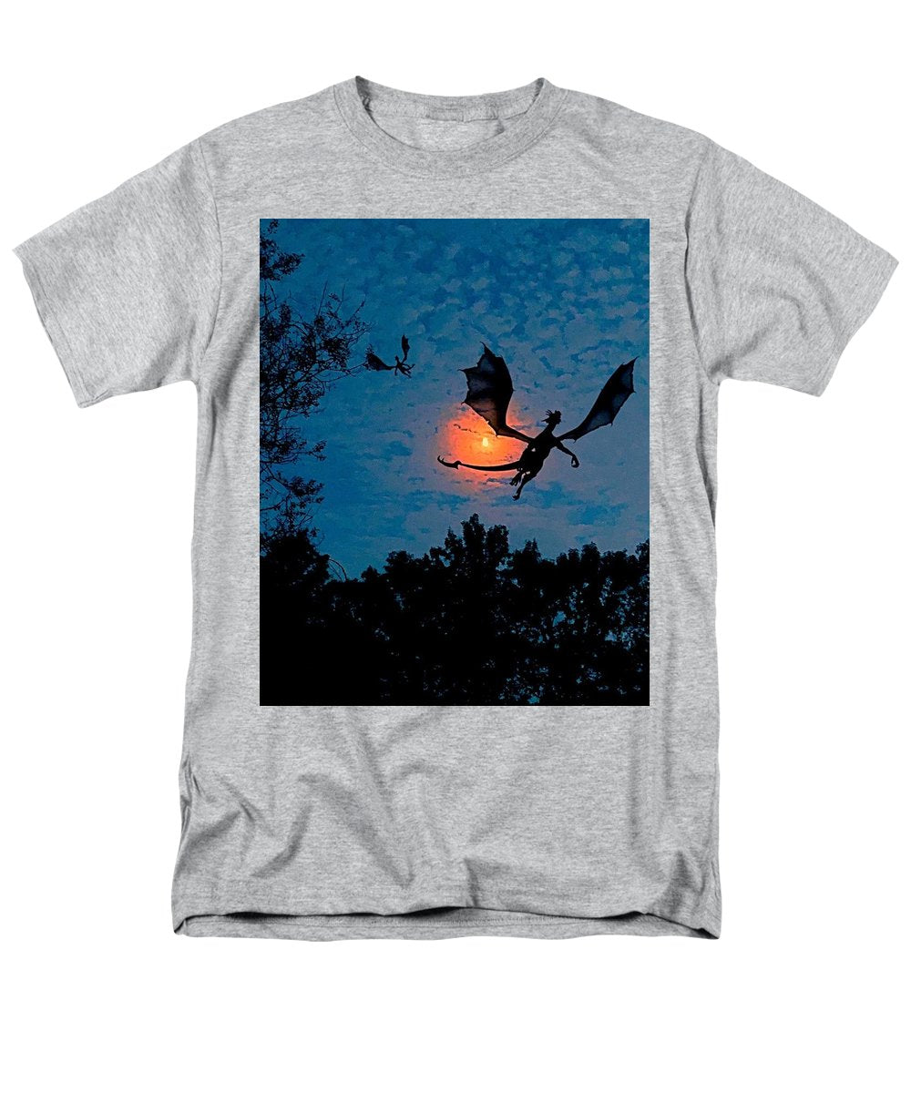 Dragon Night - Men's T-Shirt (Regular Fit)