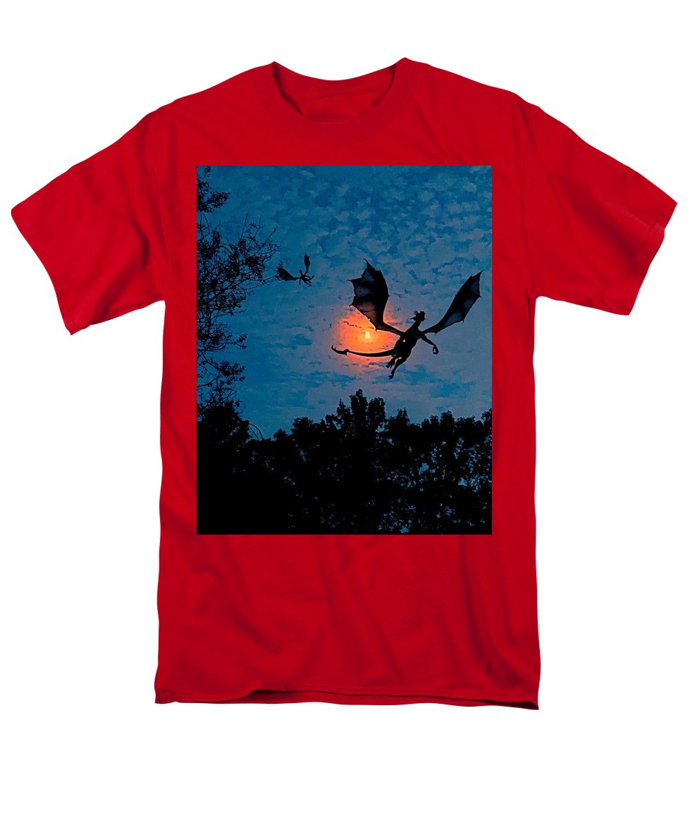 Dragon Night - Men's T-Shirt (Regular Fit)