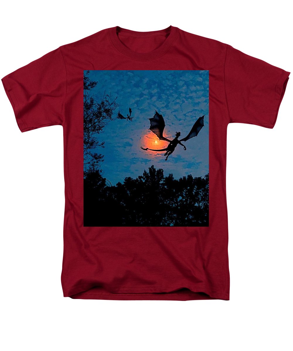 Dragon Night - Men's T-Shirt (Regular Fit)