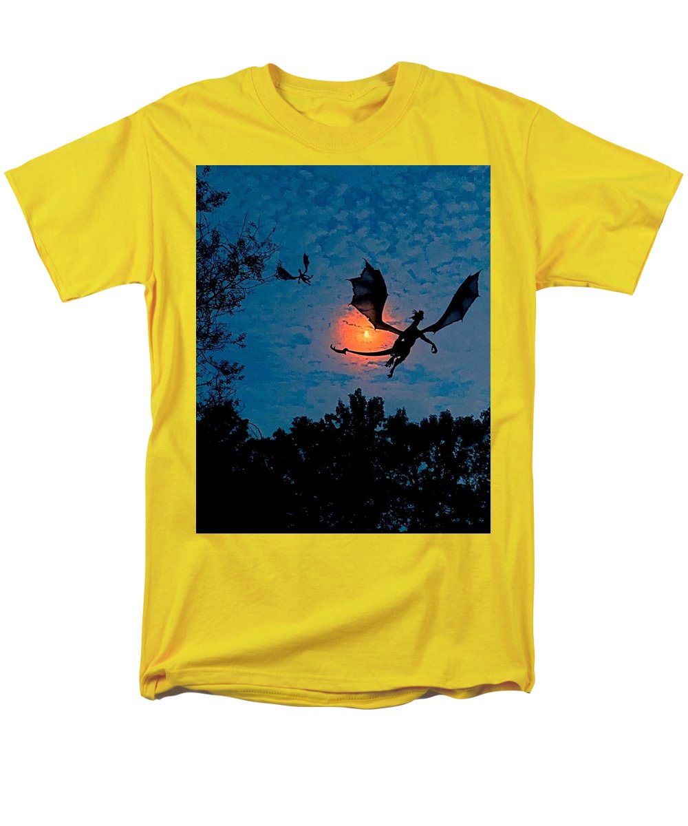 Dragon Night - Men's T-Shirt (Regular Fit)