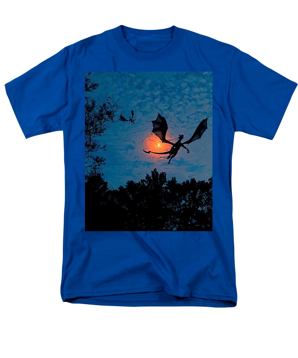 Dragon Night - Men's T-Shirt (Regular Fit)