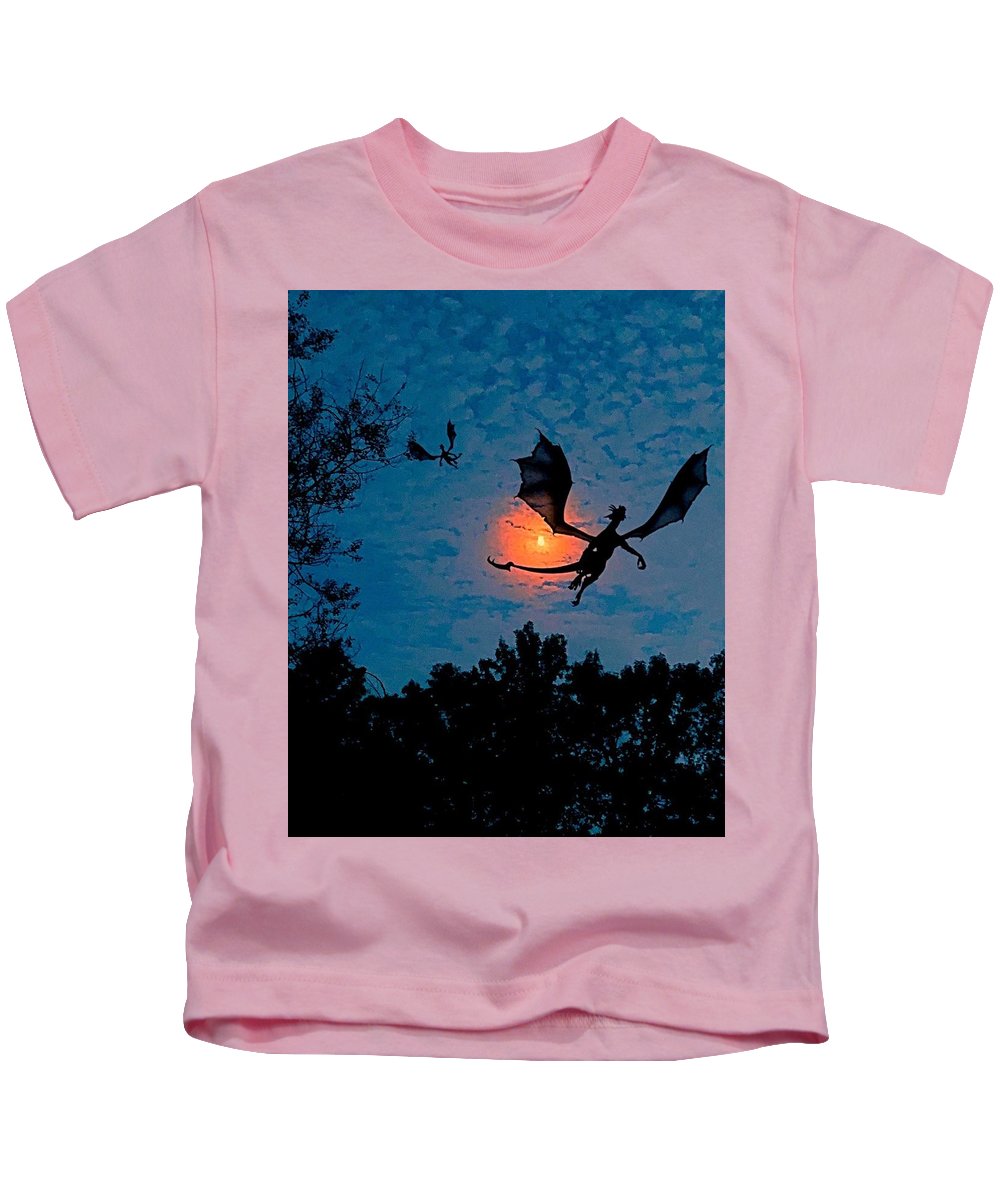 Dragon Night - Kids T-Shirt