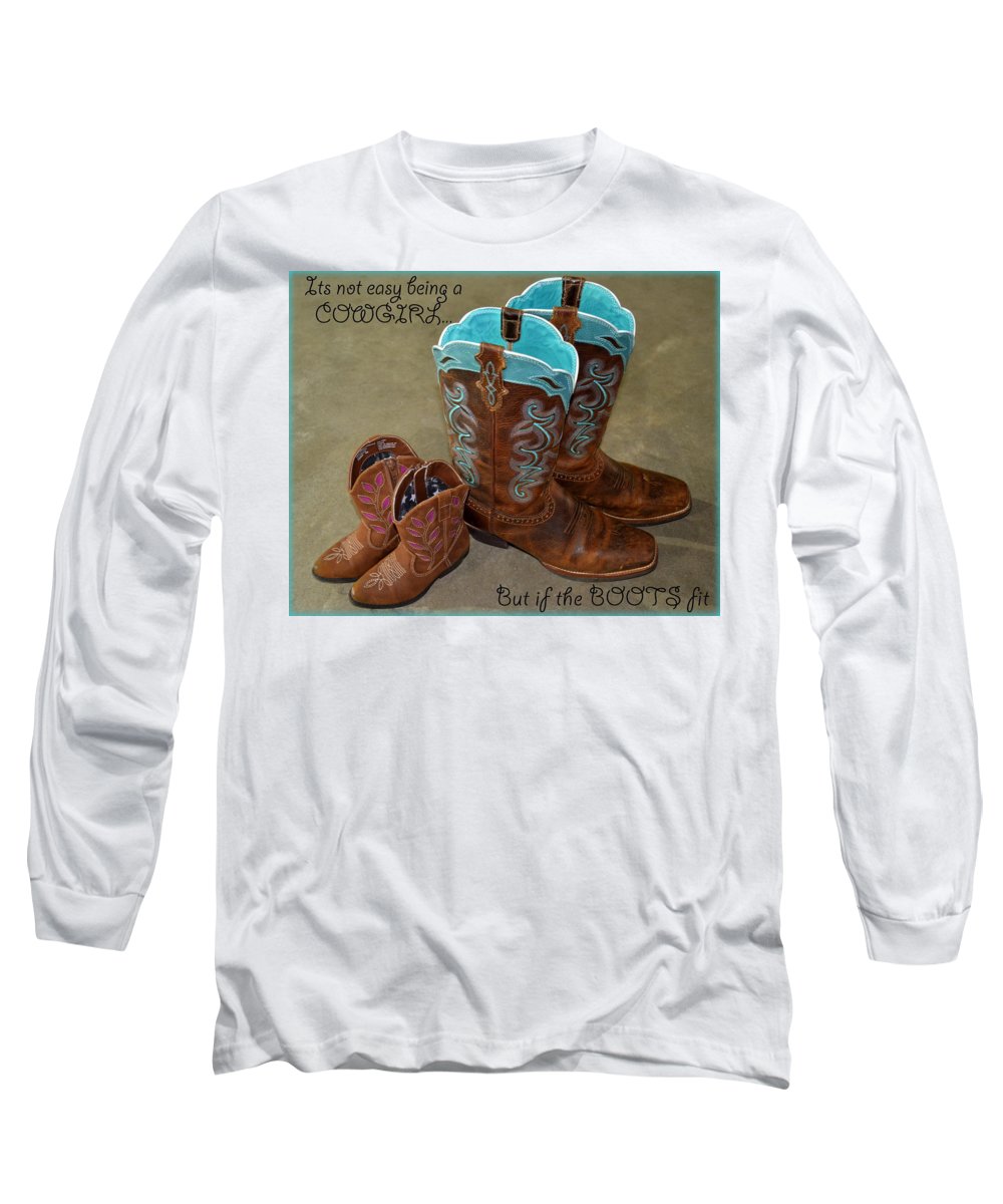 It's Not Easy Being s Cowgirl - Long Sleeve T-Shirt