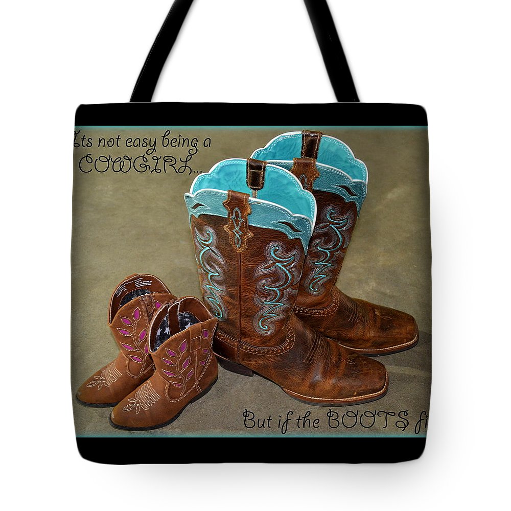 It's Not Easy Being s Cowgirl - Tote Bag