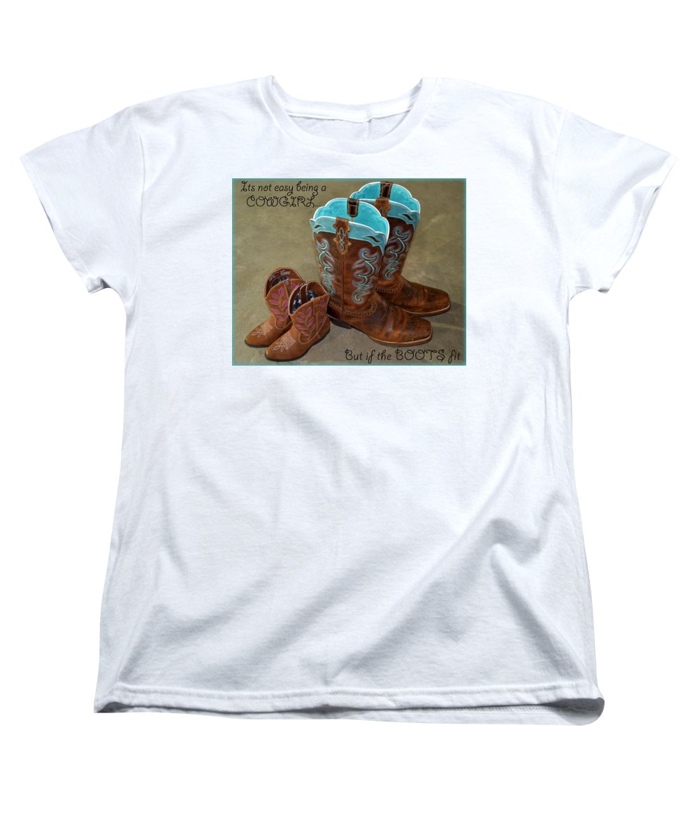 It's Not Easy Being s Cowgirl - Women's T-Shirt (Standard Fit)