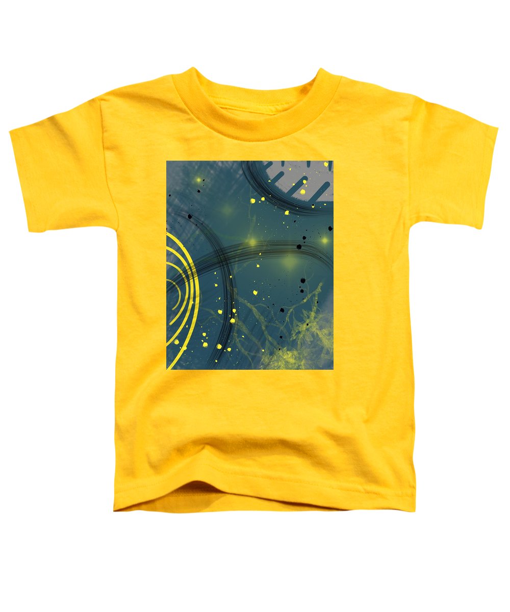 Jaune Abstrait - Toddler T-Shirt
