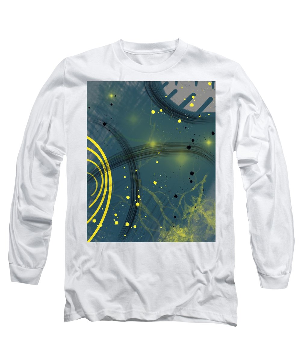 Jaune Abstrait - Long Sleeve T-Shirt