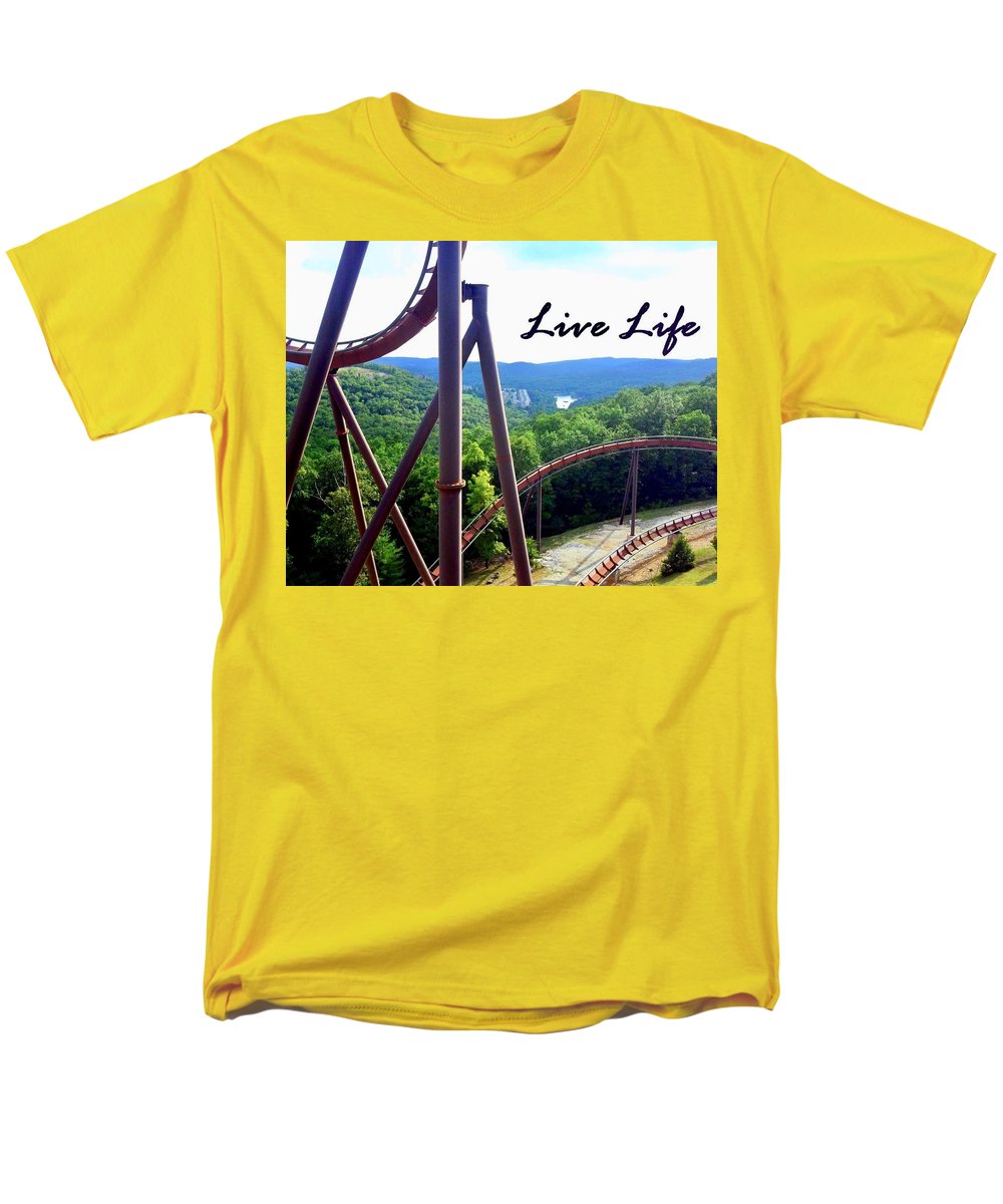 Live Life - Men's T-Shirt (Regular Fit)