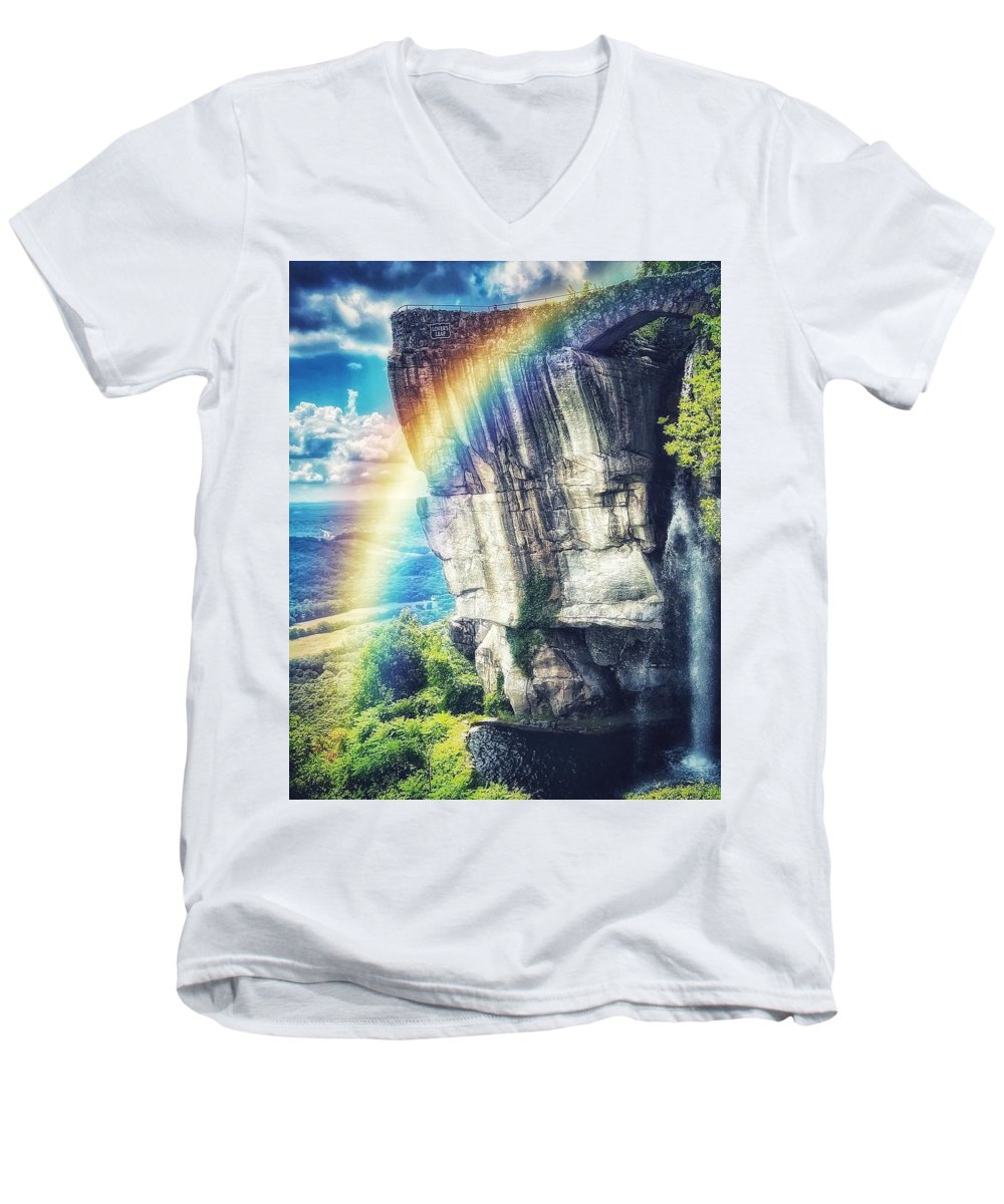 Lover's Leap - Men's V-Neck T-Shirt