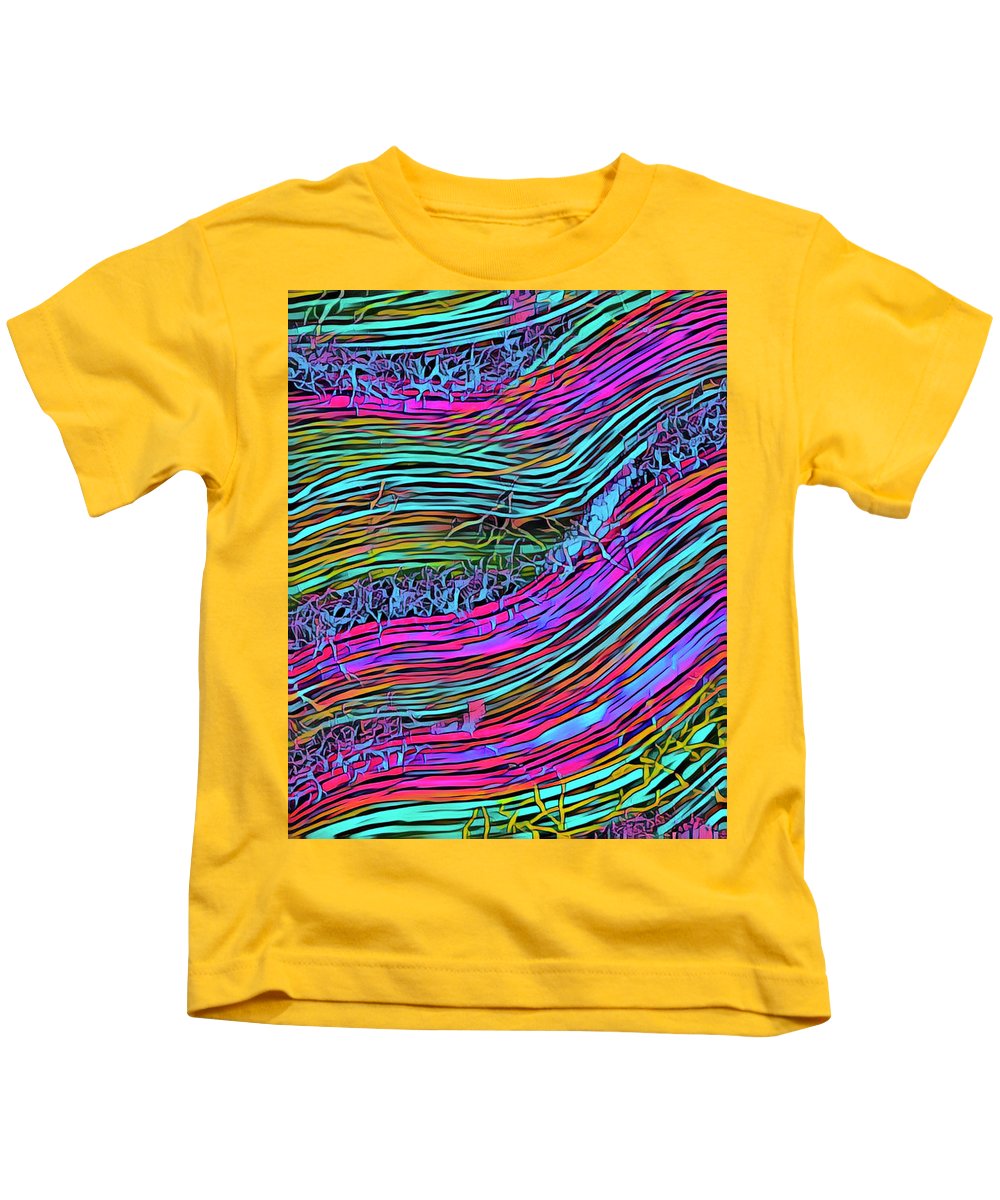 Neon Circuit - Kids T-Shirt