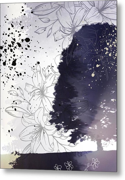 Outdoor Splatter - Metal Print