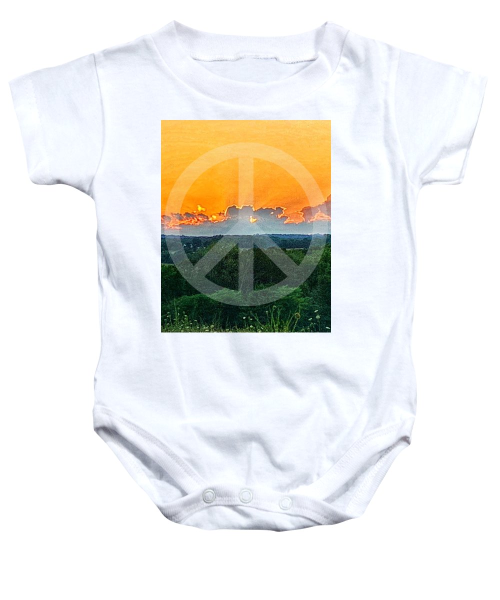 Peace on Earth  - Baby Onesie