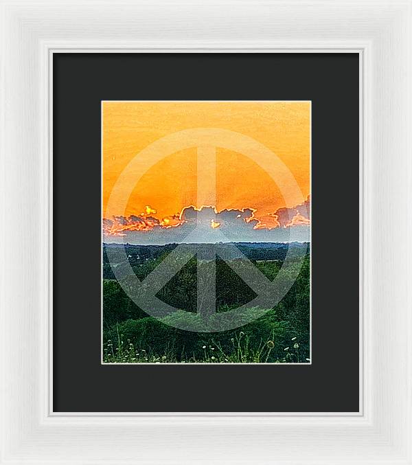 Peace on Earth  - Framed Print