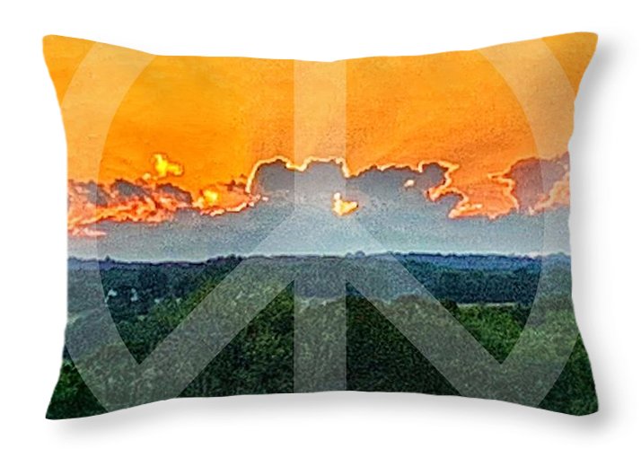 Peace on Earth - Throw Pillow