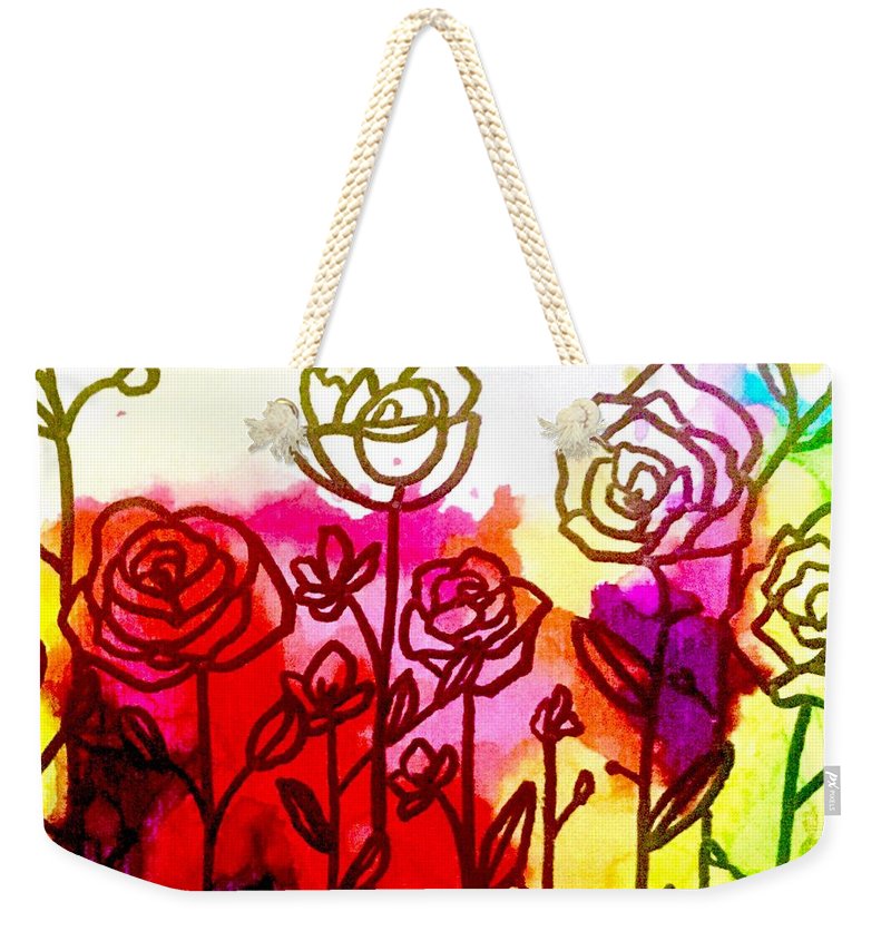 Rose Garden - Weekender Tote Bag