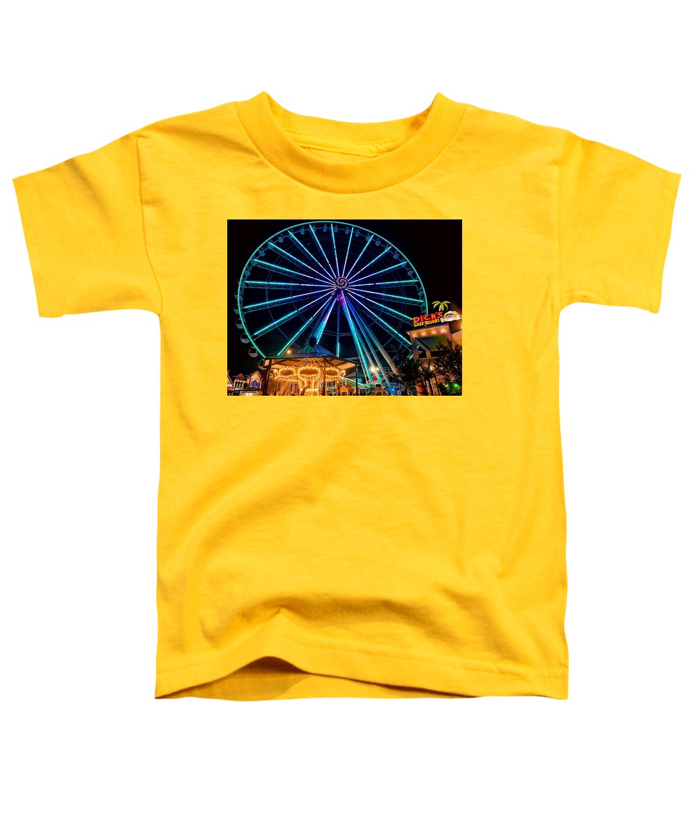 The Island Wheel Color - Toddler T-Shirt