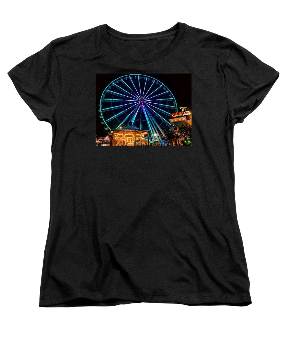 The Island Wheel Color - Women's T-Shirt (Standard Fit)