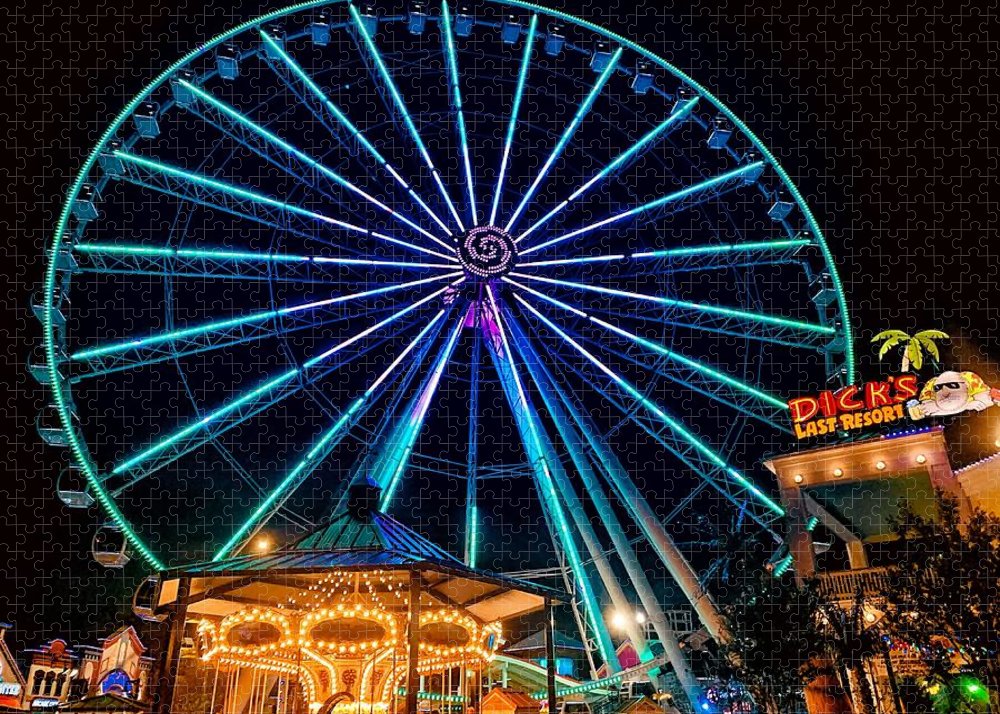 The Island Wheel Color - Puzzle