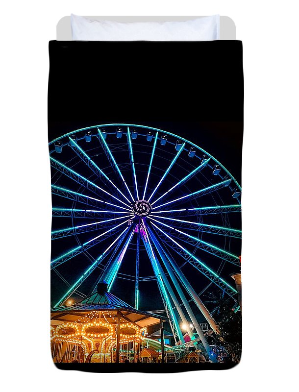 The Island Wheel Color - Duvet Cover