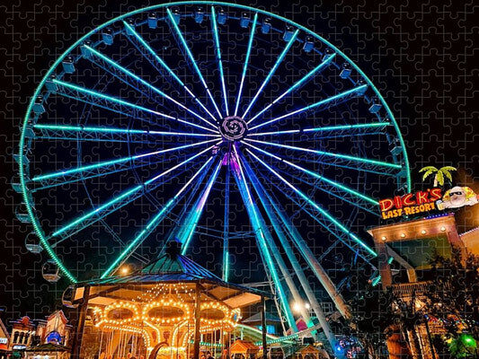 The Island Wheel Color - Puzzle