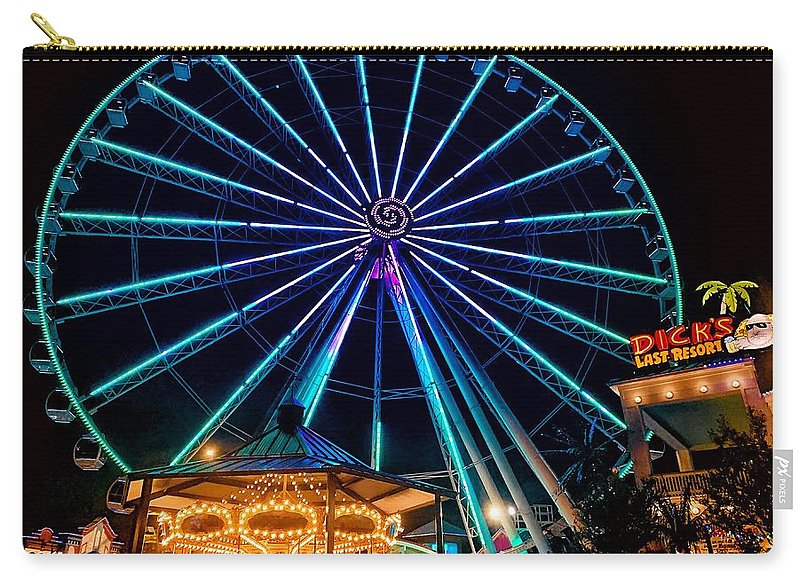 The Island Wheel Color - Carry-All Pouch