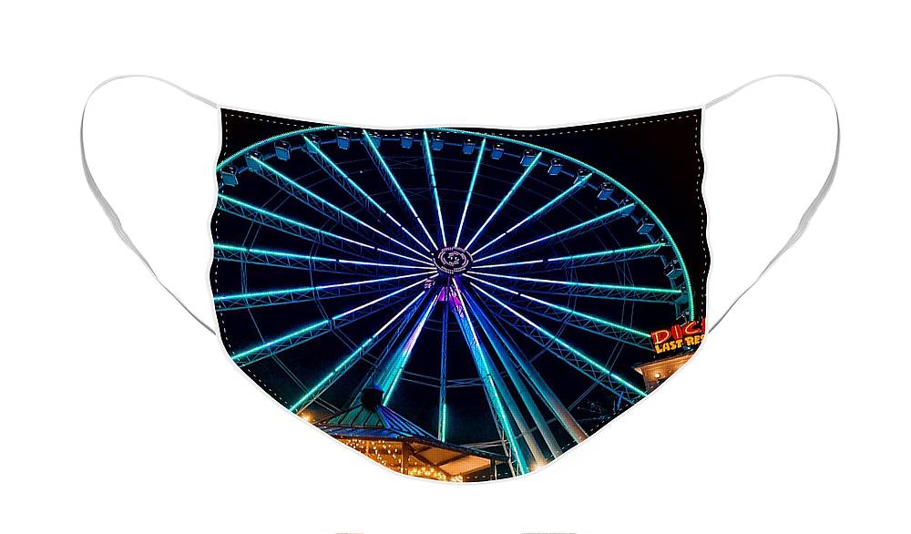 The Island Wheel Color - Face Mask