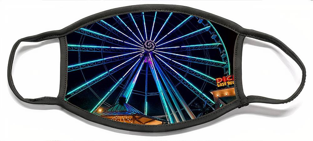 The Island Wheel Color - Face Mask