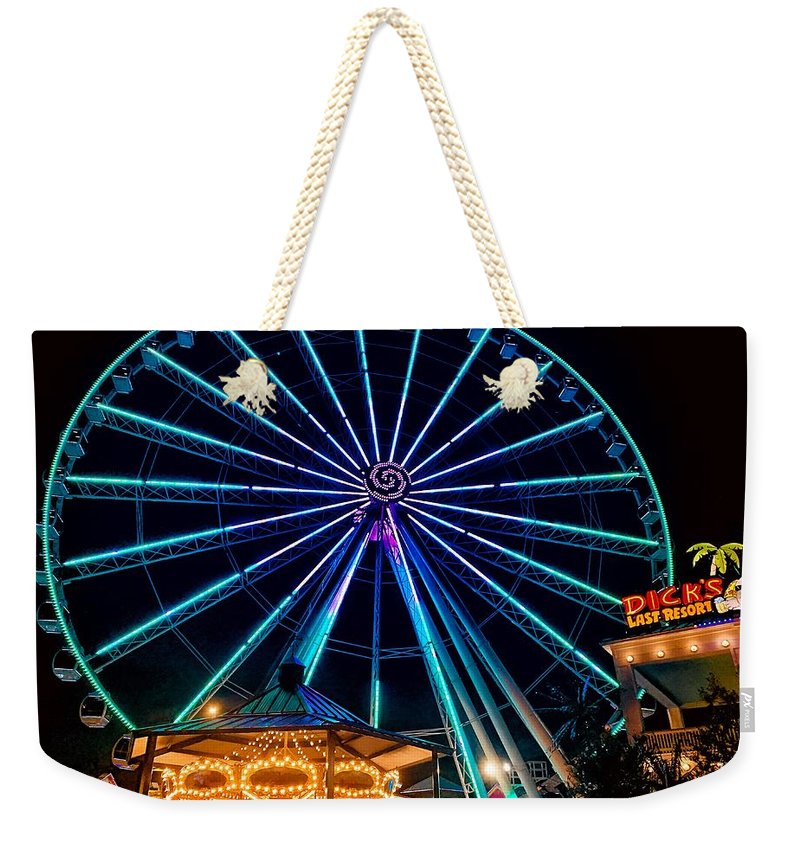 The Island Wheel Color - Weekender Tote Bag