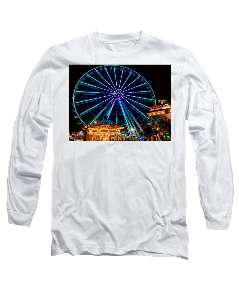 The Island Wheel Color - Long Sleeve T-Shirt