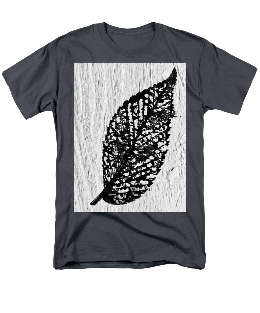 Weathered Leaf - Men's T-Shirt  (Regular Fit)