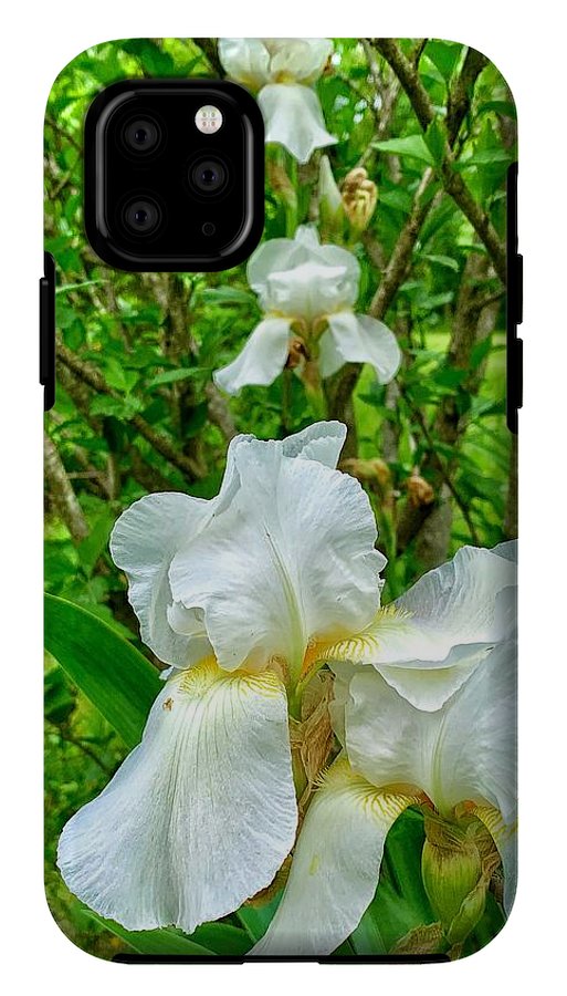 White Iris - Phone Case