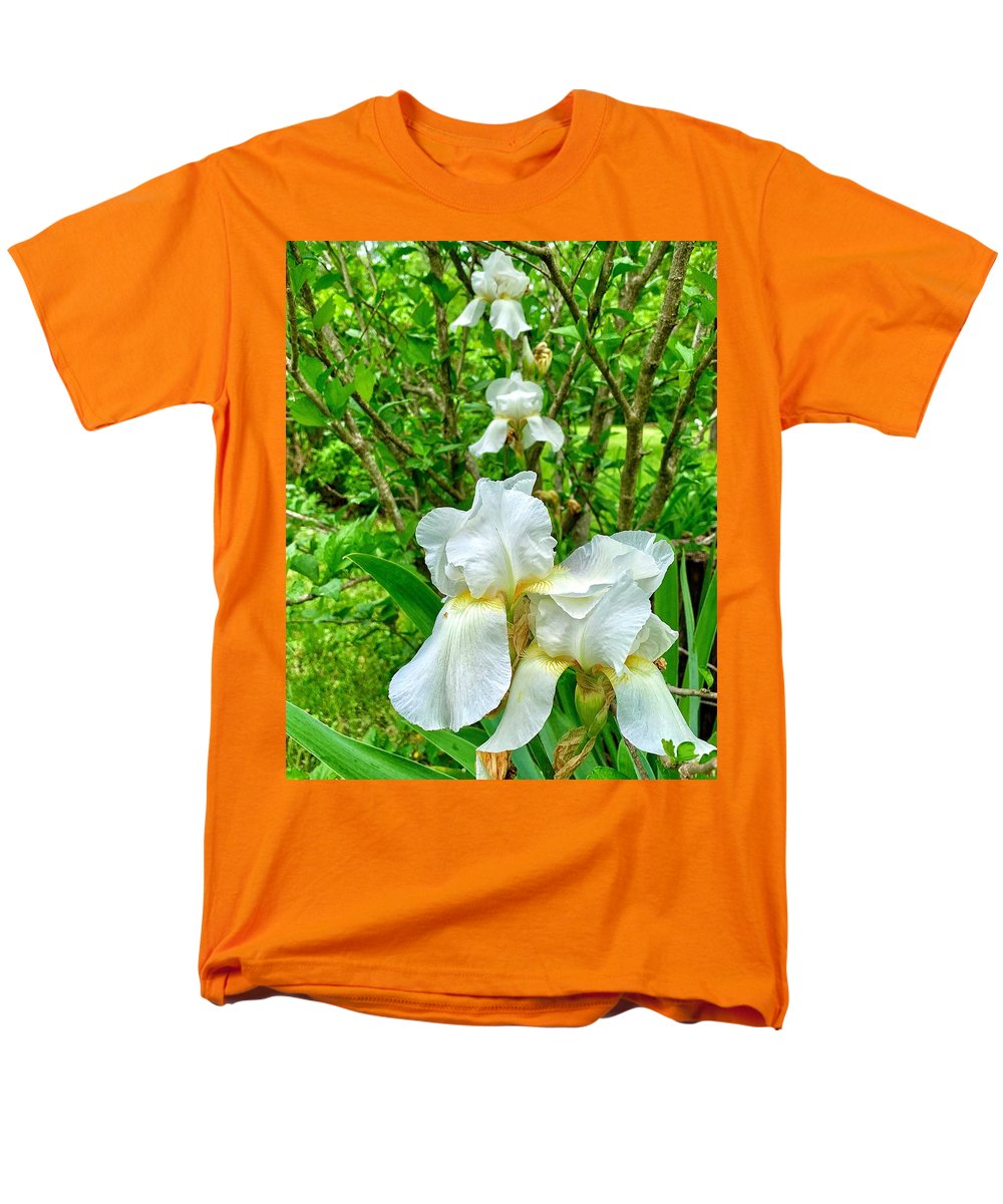 White Iris - Men's T-Shirt  (Regular Fit)