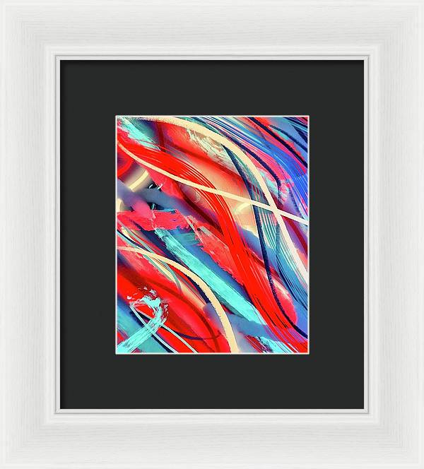 A Motley Mess - Framed Print