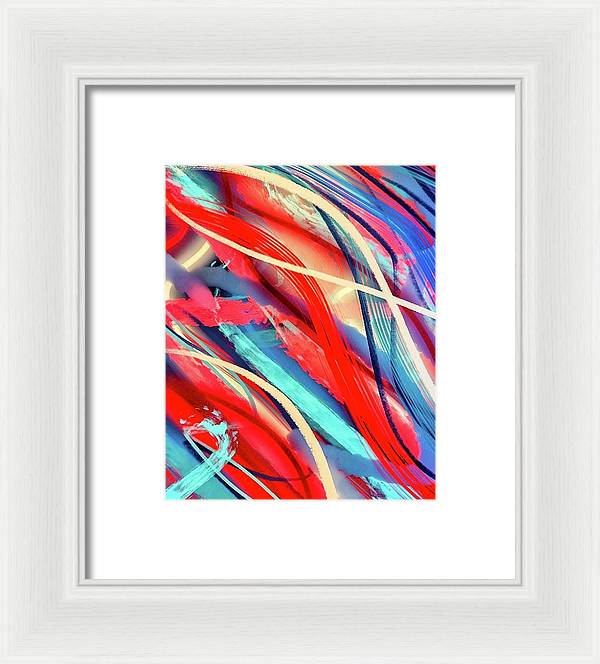 A Motley Mess - Framed Print