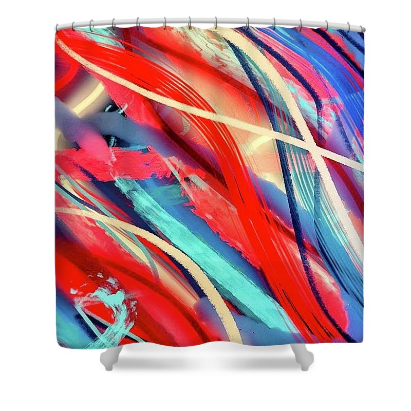 A Motley Mess - Shower Curtain