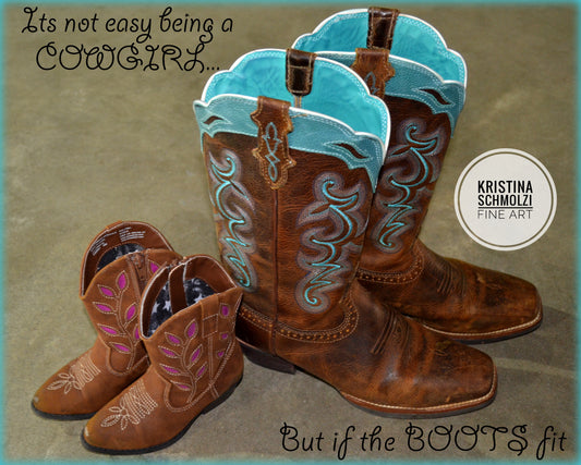 It's Not Easy Being A Cowgirl