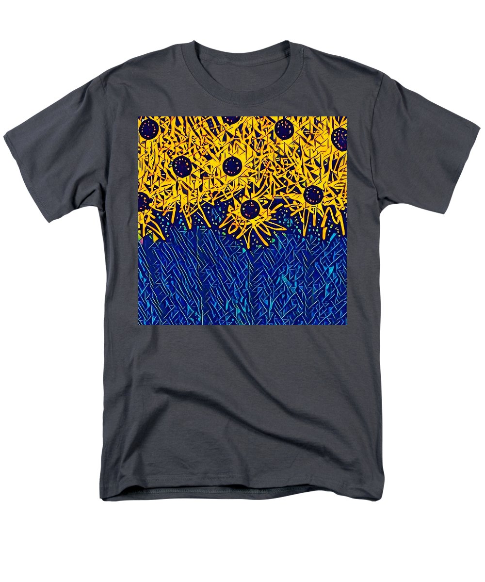 Abstracted Asteraceae - Men's T-Shirt  (Regular Fit)