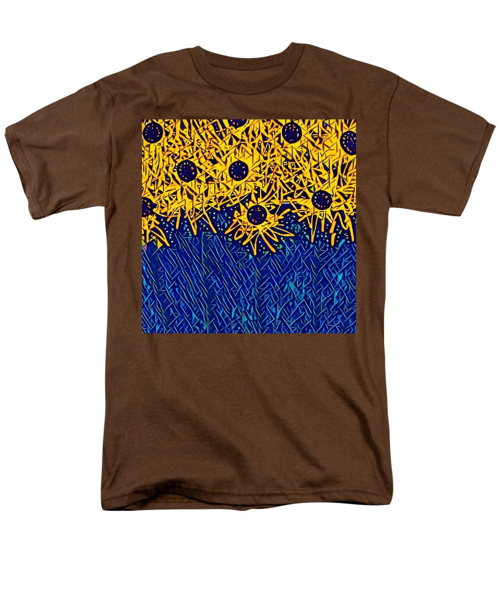 Abstracted Asteraceae - Men's T-Shirt  (Regular Fit)