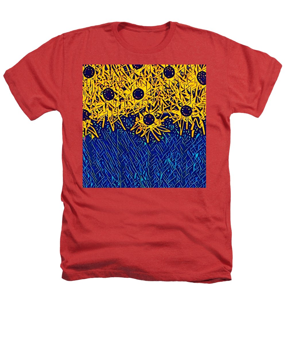 Abstracted Asteraceae - Heathers T-Shirt